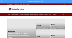 Desktop Screenshot of identidadyfuturo.cl